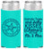 Personalized Wedding Slim Can Coolers - Sandy Feet Salty Kisses | 355