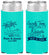 Personalized Wedding Slim Can Coolers - Beach | 358