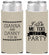 Personalized Wedding Slim Can Coolers - I Do Me Too | 363