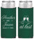 Personalized Wedding Slim Can Coolers - At Last | 382