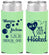 Personalized Wedding Slim Can Coolers - We Got Hooked Fish | 396
