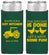 Personalized Wedding Slim Can Coolers - Got Hitched Tractor | 397