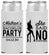 Personalized Bachelor Party Slim Can Coolers - She Said No Strip Club | 40005