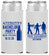 Personalized Bachelor Party Slim Can Coolers - Bar Crawl | 40010