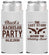 Personalized Bachelor Party Slim Can Coolers - Last Stand Wedding Bands | 40015