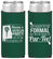 Personalized Bachelor Party Slim Can Coolers - Golf Par Tee | 40043