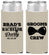 Personalized Bachelor Party Slim Can Coolers - Grooms Crew | 40070