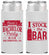Personalized Bachelor Party Slim Can Coolers - Stock The Bar | 40073