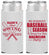 Personalized Bachelor Party Slim Can Coolers - Baseball | 40075