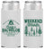 Personalized Bachelor Party Slim Can Coolers - Camping | 40093