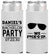 Personalized Bachelor Party Slim Can Coolers - We Fucked Up | 40099