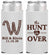 Personalized Wedding Slim Can Coolers - Monogram Hunt Is Over | 406
