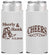 Personalized Wedding Slim Can Coolers - Cheers Cowboy | 411