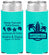 Personalized Wedding Slim Can Coolers - Sandy Toes Salty Kisses | 419