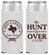 Personalized Wedding Slim Can Coolers - The Hunt Is Over | 426