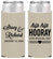 Personalized Wedding Slim Can Coolers - Hip Hop Hooray | 436