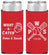 Personalized Wedding Slim Can Coolers - Baseball | 443
