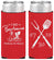 Personalized Wedding Slim Can Coolers - I Do Barbecue Bbq | 446
