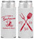 Personalized Wedding Slim Can Coolers - I Do Barbecue Bbq | 447