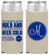 Personalized Wedding Slim Can Coolers - Monogrammed | 450