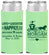Personalized Wedding Slim Can Coolers - Happily Ever After | 452