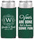 Personalized Wedding Slim Can Coolers - Vows Are Done Have Fun | 460