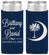 Personalized Wedding Slim Can Coolers - Palmetto Tree | 478