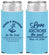 Personalized Wedding Slim Can Coolers - Love Anchors The Soul | 498