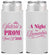 Personalized Prom Slim Can Coolers - Send Off | 50006