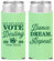 Personalized Prom Slim Can Coolers - Queen Vote | 50016