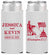 Personalized Wedding Slim Can Coolers - Washington Dc | 501