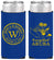 Personalized Wedding Slim Can Coolers - Aruba | 505