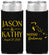 Personalized Wedding Slim Can Coolers - Bahamas | 506