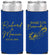 Personalized Wedding Slim Can Coolers - Bermuda | 512