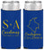 Personalized Wedding Slim Can Coolers - Colombia | 516