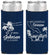 Personalized Wedding Slim Can Coolers - Curacao | 521