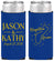 Personalized Wedding Slim Can Coolers - Guam | 526