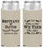 Personalized Wedding Slim Can Coolers - Take A Shot We Tied The Knot | 552