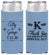 Personalized Wedding Slim Can Coolers - Monogram | 556