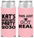 Personalized Bachelorette Slim Can Coolers - This Just Got Real | 60013