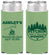 Personalized Bachelorette Slim Can Coolers - Camping | 60018