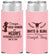 Personalized Bachelorette Slim Can Coolers - Boots And Bling | 60023