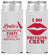 Personalized Bachelorette Slim Can Coolers - I Do Drinking Team | 60031