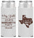Personalized Bachelorette Slim Can Coolers - Texas Cowgirl | 60041