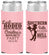 Personalized Bachelorette Slim Can Coolers - Raising Hell Last Rodeo | 60042