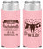 Personalized Bachelorette Slim Can Coolers - Lets Get Wild Cowgirl | 60048
