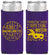 Personalized Bachelorette Slim Can Coolers - Mardi Gras | 60055