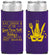 Personalized Bachelorette Slim Can Coolers - Mardi Gras | 60057