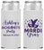 Personalized Bachelorette Slim Can Coolers - Mardi Gras | 60060