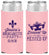 Personalized Bachelorette Slim Can Coolers - Mardi Gras | 60061